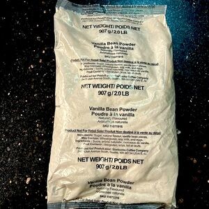 Starbucks Vanilla Bean powder
